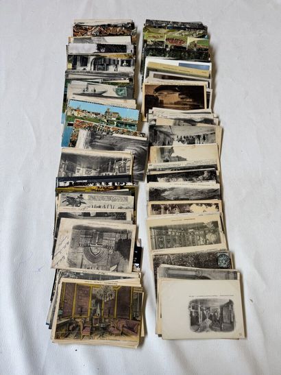 DEPARTEMENT 77, lot de 280 cartes postales...