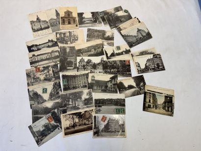 DEPARTEMENT 92, lot de 49 cartes postale...