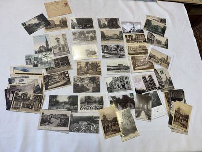 DEPARTEMENT 92, lot de 81 cartes postale...