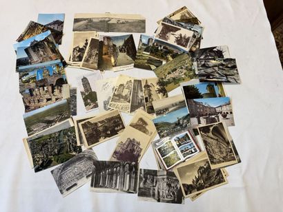 DEPARTEMENT 12, lot de 86 cartes sur divers...