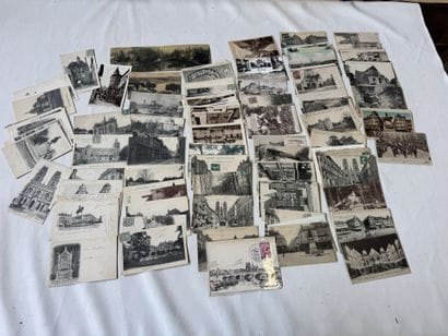 DEPARTEMENT 45, lot de 180 cartes sur divers...