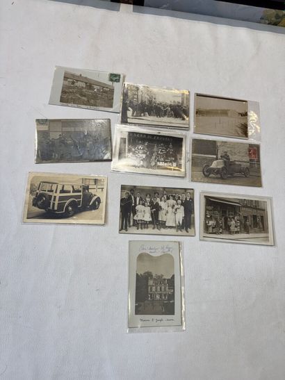 VANVES, lot de 10 cartes photos sur divers...