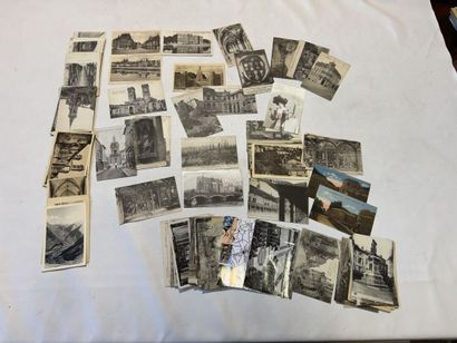 DEPARTEMENT 55, lot de 116 cartes sur divers...