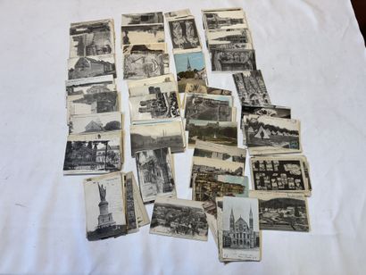 DEPARTEMENT 51, lot de 182 cartes sur divers...