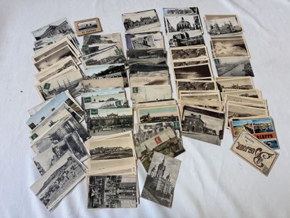 DEPARTEMENT 76, lot de 203 cartes postales,...