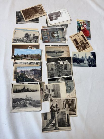 ESPAGNE, lot de 52 cartes sur l'Espagne