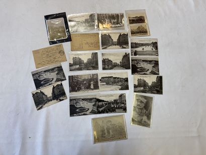 MILITARIA, lot de 20 cartes photos et cartes...