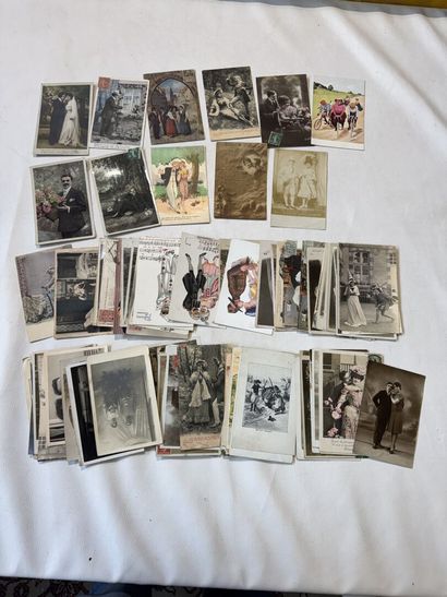 FANTAISIE, lot de 220 cartes sur le thème...
