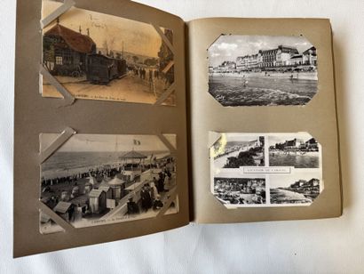 CALVADOS, album de cartes de divers communes...