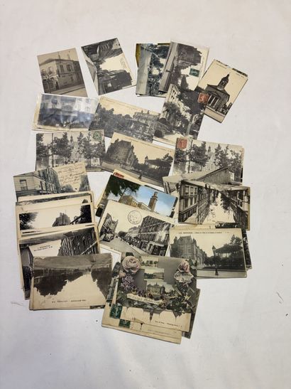 MONTROUGE, lot de cartes bonne sélection