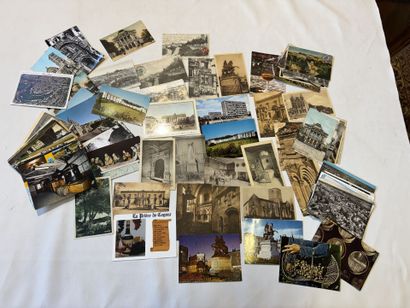 DEPARTEMENT 16, lot de 100 cartes sur divers...