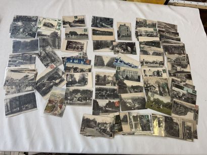 MEUDON, lot de 162 cartes sur la commune,...
