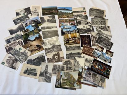 DEPARTEMENT 18, un lot de 84 cartes postales...