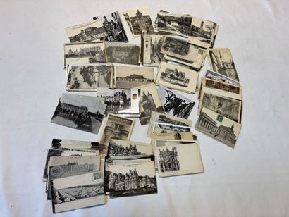 DEPARTEMENT 37, lot de 153 cartes sur divers...