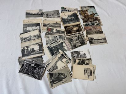 DEPARTEMENT 54, lot de 115 cartes sur divers...