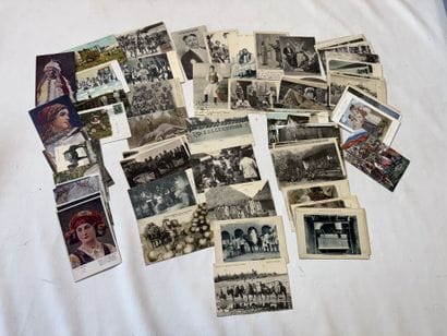 lot de cartes a trier sur le monde entie...