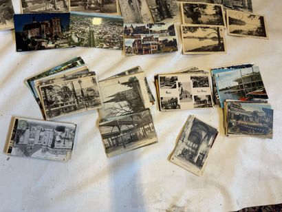 DEPARTEMENT 03, lot de 163 cartes sur divers...
