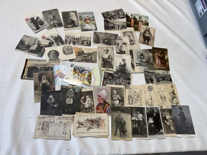FANTAISIE, lot de 220 cartes sur le thème...