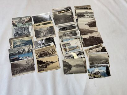 DEPARTEMENT 74, lot de 118 cartes sur divers...