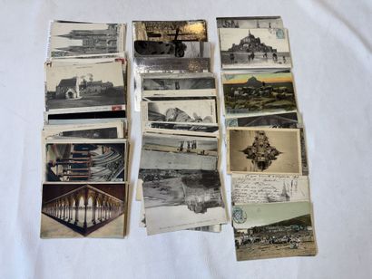 DEPARTEMENT 50, lot de 158 cartes postales...
