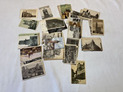 DEPARTEMENT 67, lot de 105 cartes sur divers...