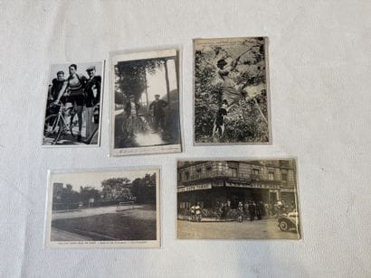 ISSY LES MOULINEAUX, lot de 5 cartes postale...