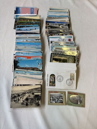 DEAUVILLE, Un carton à chaussure de 287 cartes...
