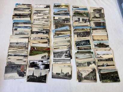 DEPARTEMENT 14, lot de 906 cartes sur divers...
