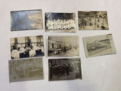 DEPARTEMENT 92 lot de 8 cartes photos dont...