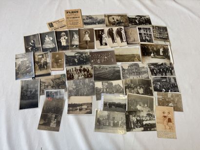 ISSY LES MOULINEAUX, lot de 41 cartes photos,...