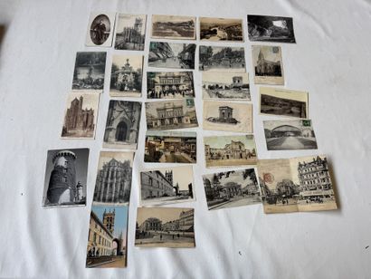 DEPARTEMENT 34, lot de 24 cartes sur divers...