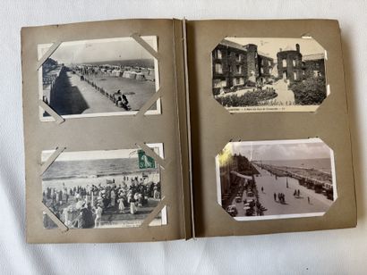 CALVADOS, album de cartes de divers communes...