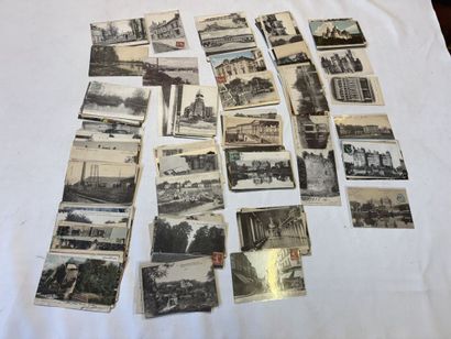 DEPARTEMENT 60, lot de 205 cartes postales...