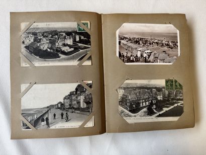 CALVADOS, album de cartes de divers communes...