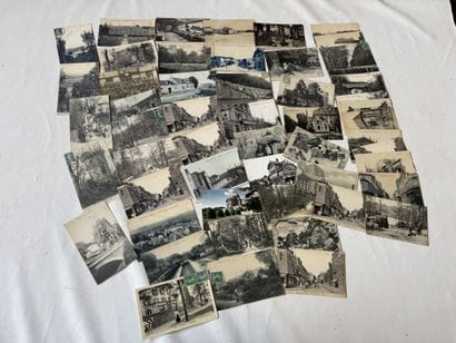 MEUDON, lot de 60 cartes sur la commune
