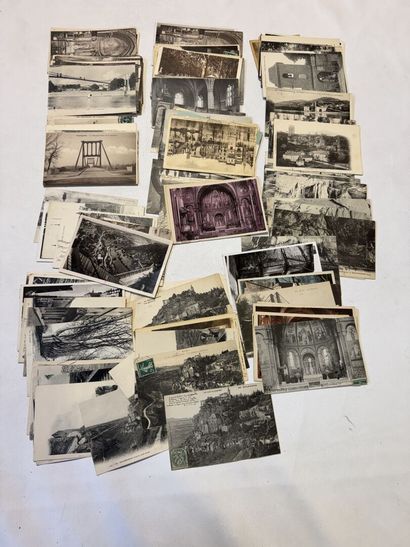 DEPARTEMENT 47, lot de 120 cartes sur divers...