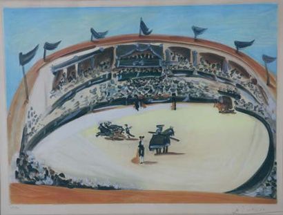 Pablo Picasso (1881-1973)
Scène de corrida...