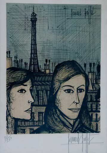 Bernard Buffet (1928-1999)
Visages Paris...