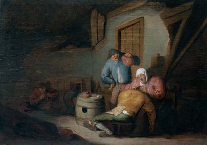 Attribué à Anthoni Victoryns (avant 1620-1656)
Scène...