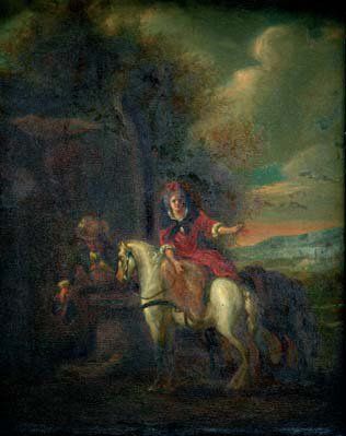 Ecole Hollandaise du XIXème siècle, dans...