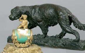 Christophe Fratin (1801-1864)
Chien de chasse...