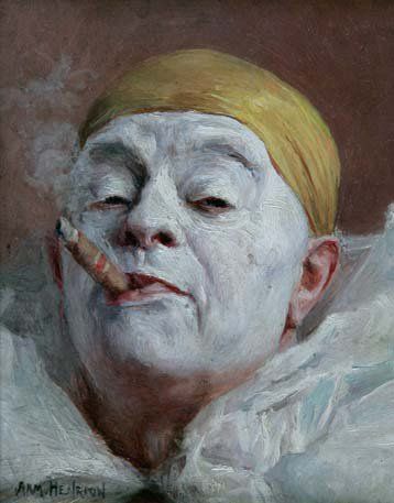 Armand Henrion (1875-1948)
Autoportrait en...