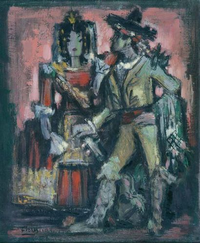Pedro Flores (1897-1967)
Couple d'espagnols...