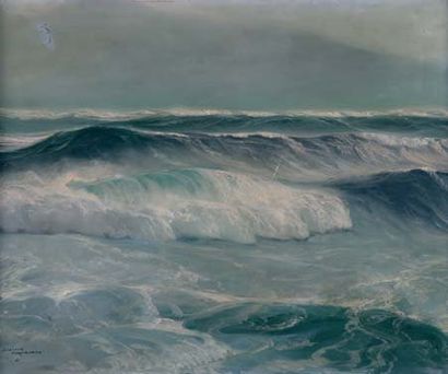 Jean Louis Paguenaud (1876-1952)
Vagues huile...