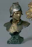 Emmanuel Hannaux (1855-1934)
Homme casqué...