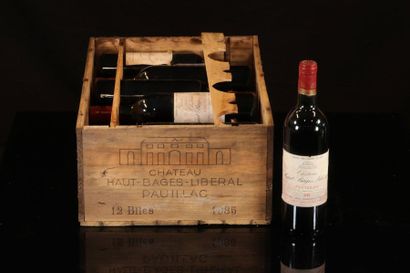 Vin - 12 bouteilles 75cl Rouge Pauillac Château...