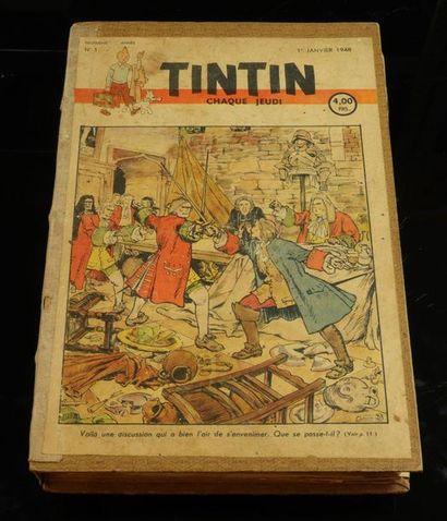 BD - Tintin chaque jeudi 1947
Région: 
Dimensions:...