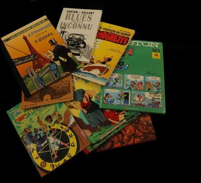 BD - Lot de BD avec tirages limités plusieurs...