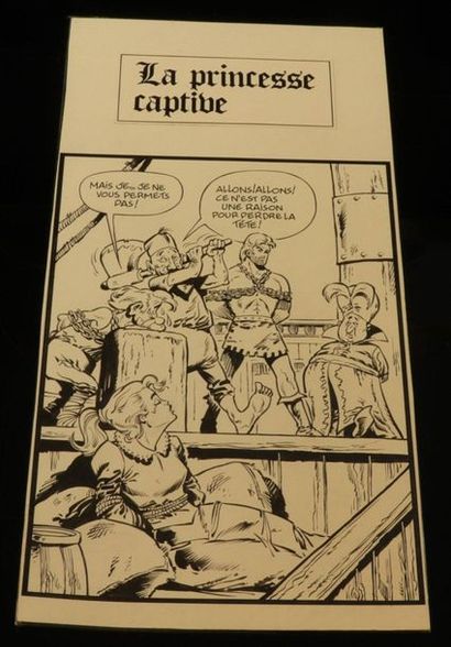 Planche - BD - Uderzo - Charlier série Belloy...