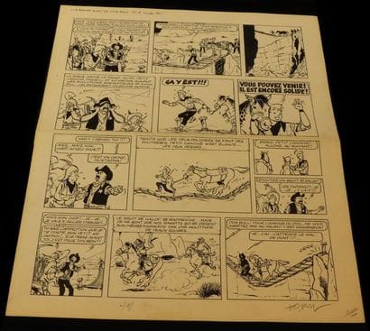 Planche - BD - Tibet Chick Bill Dog Bull...